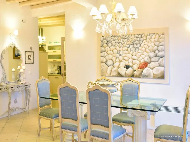 Lobby, Aegean Pearl Villas  Kanalia, Mykonos