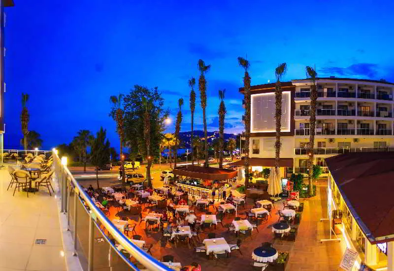Terrace, Eftalia Downtown Hotel, Antalya