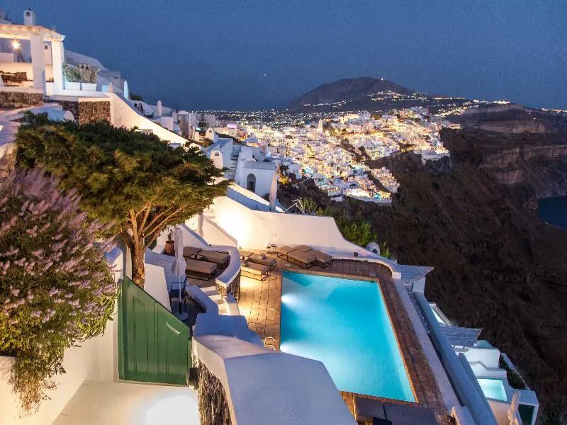 General view, The Vasilicos Caldera Heritage Suites, Santorini
