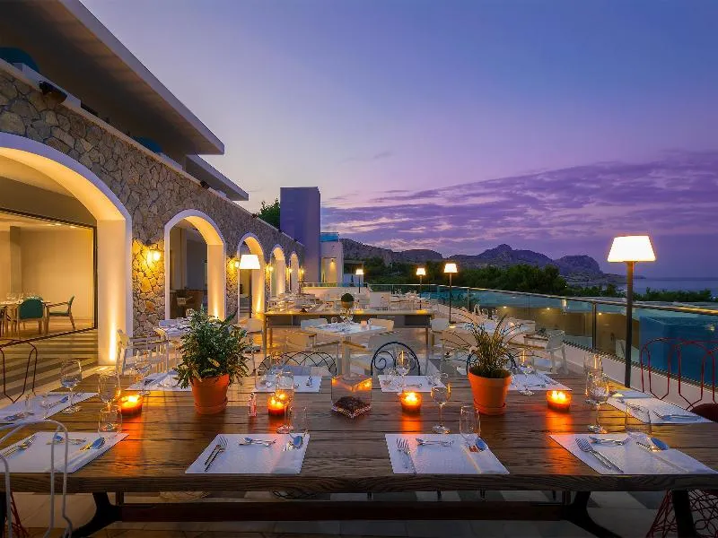 Restaurant, Porto Angeli, Rhodes