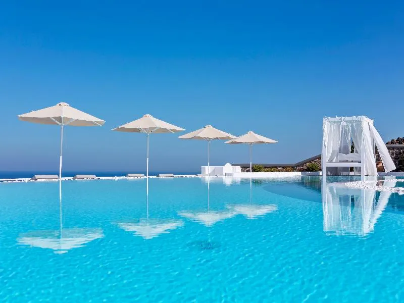 Pool, Amber Light Villas, Santorini