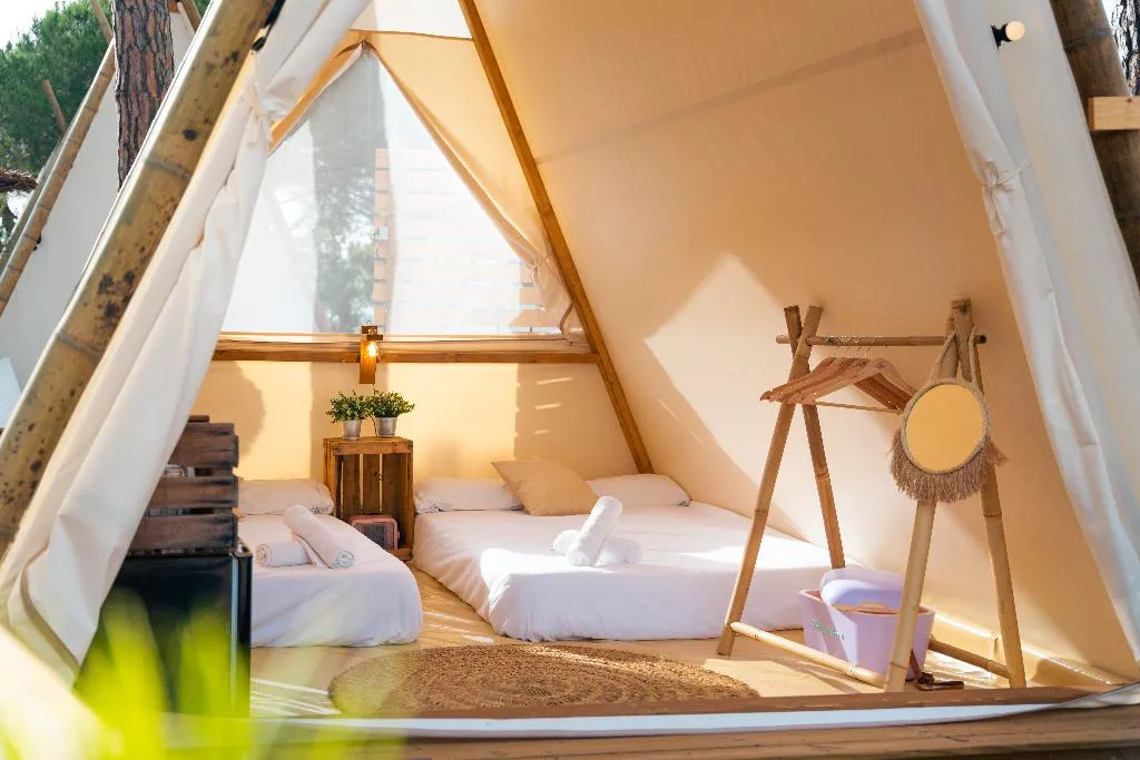Tent CAPACITY 4 Room, Kampaoh Paloma, Costa De La Luz