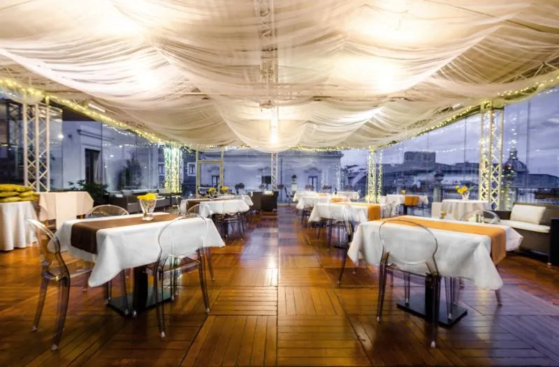 Restaurant, Hotel Royal, Catania