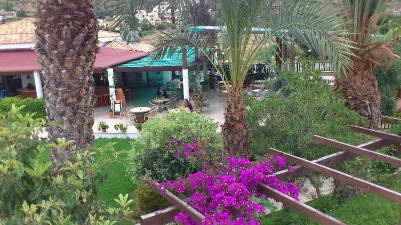 Terrace, Hylatio Tourist Village, Cyprus
