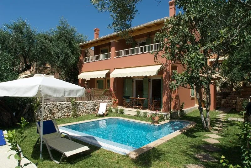General view, La Riviera Barbati Seaside Apt Private Pool Villas, Corfu