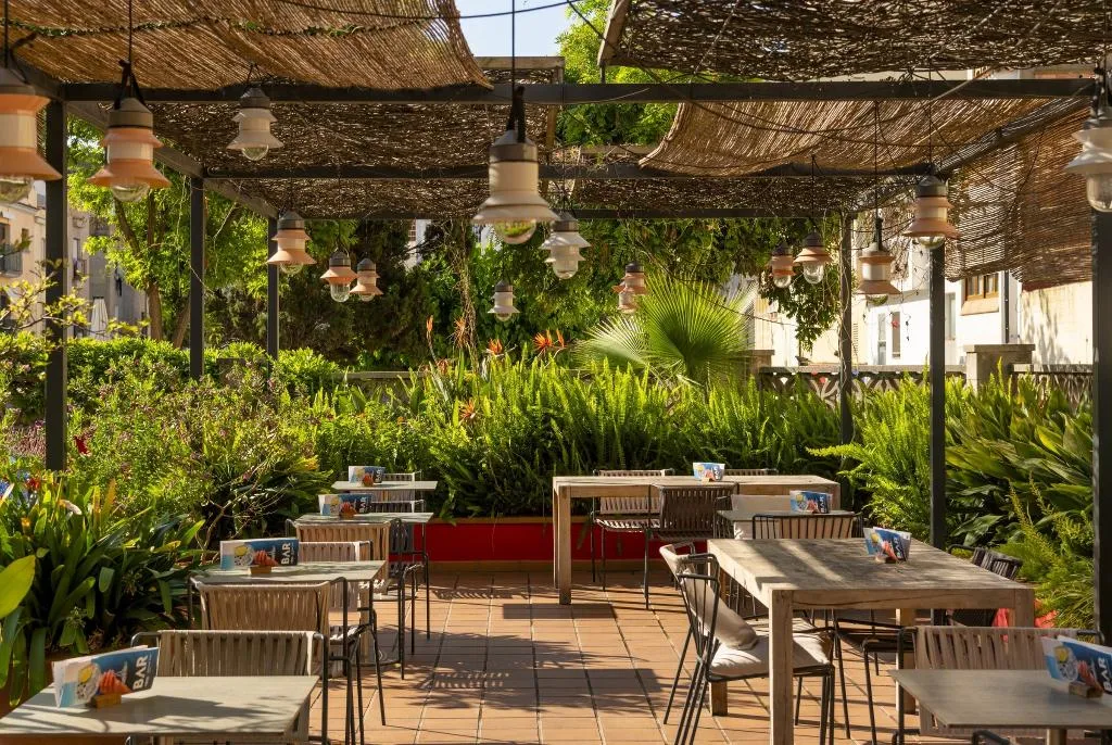 Terrace, Aqua Hotel Bertran Park**** Adults Recommended, Costa Brava