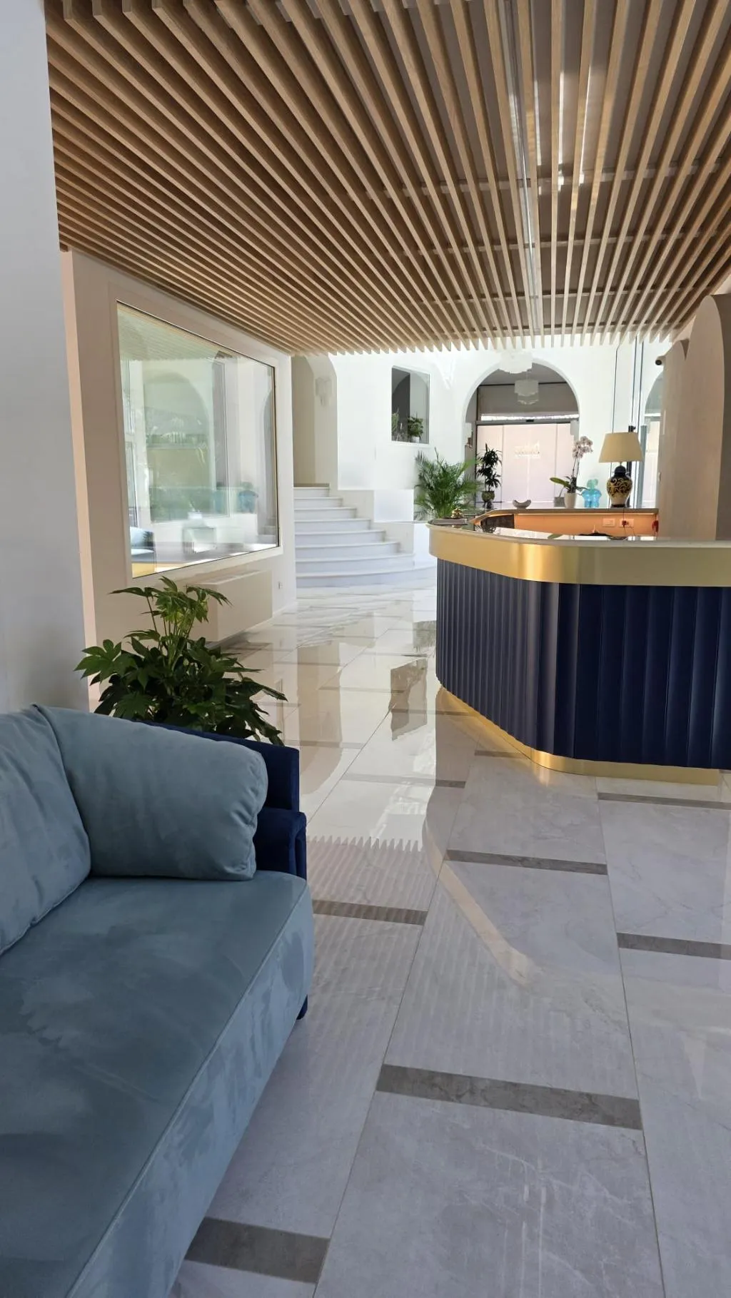 Lobby, Hotel San Pietro, Naples