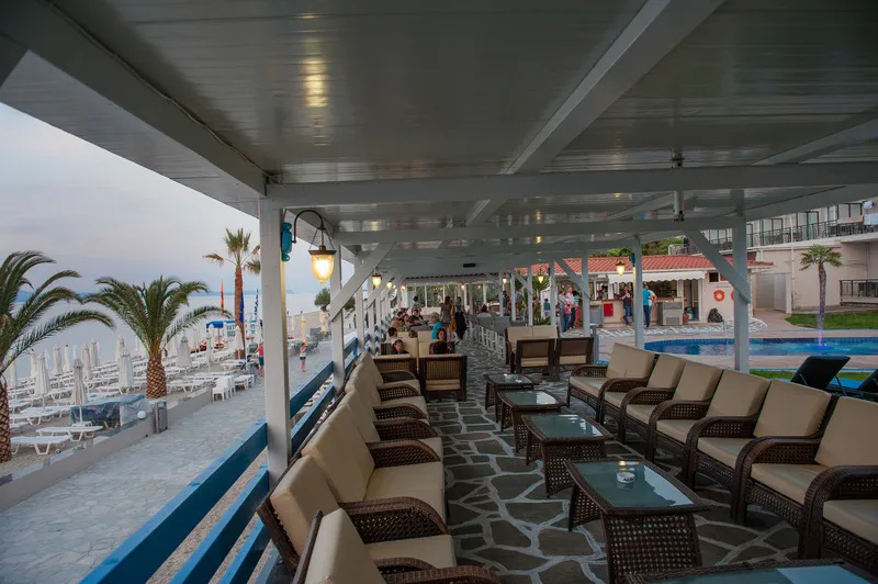 Terrace, Hanioti Grandotel, Halkidiki