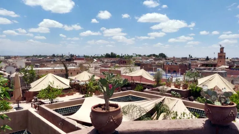 Terrace, Riad Al Ksar & Spa, Marrakech