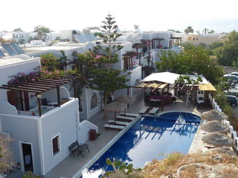 General view, Aparthotel Black Sand, Santorini