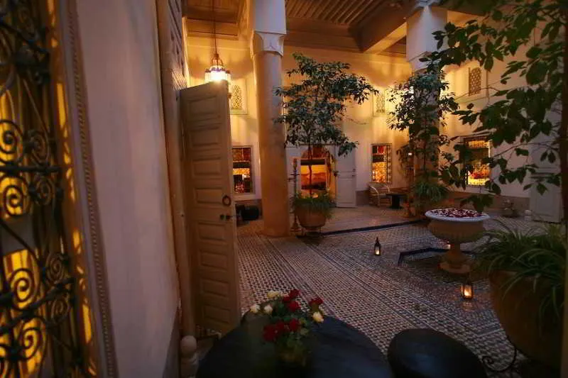 Lobby, Dar Lalla Fdila, Marrakech