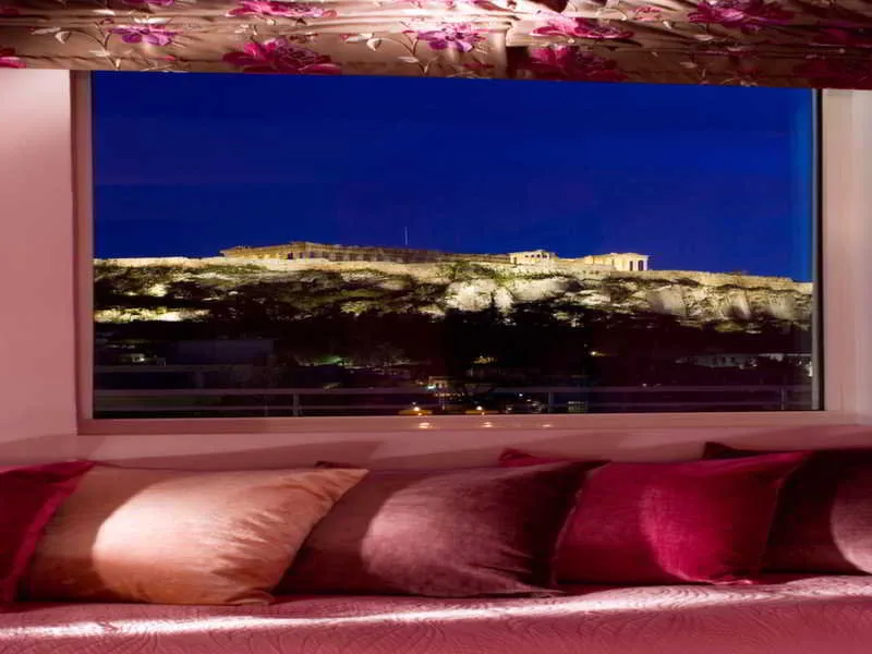 Terrace, Magna Grecia Boutique Hotel, Athens