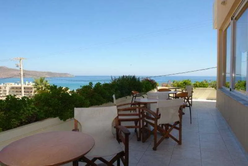 Terrace, Theo Hotel, Crete