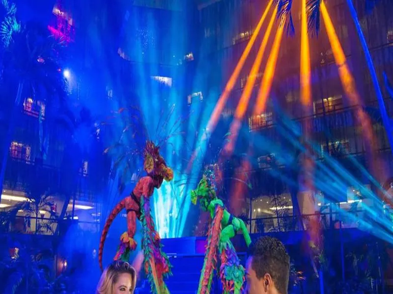 Sports and Entertainment, The Pyramid Cancun by Oasis, Cancun Area