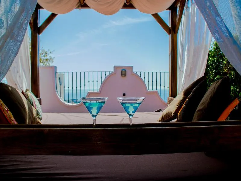 Terrace, La Fonda, Costa Del Sol