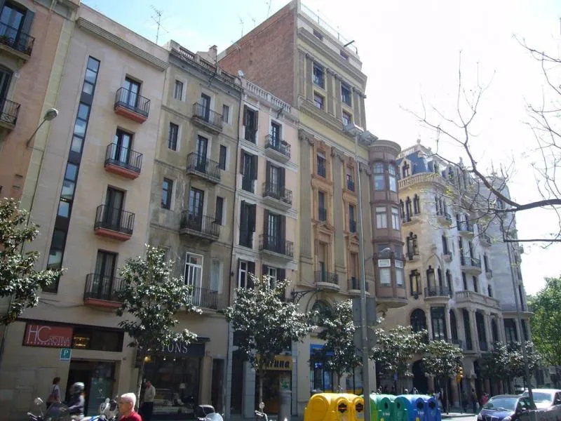 General view, Gracia Garden, Barcelona