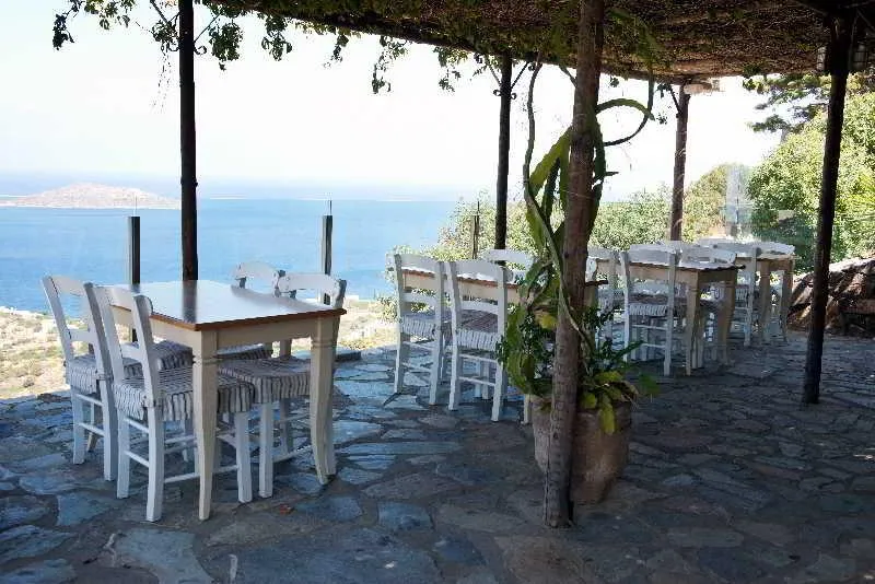 Terrace, Adrakos Apartments-Terrassa Restaurant Adults only, Crete