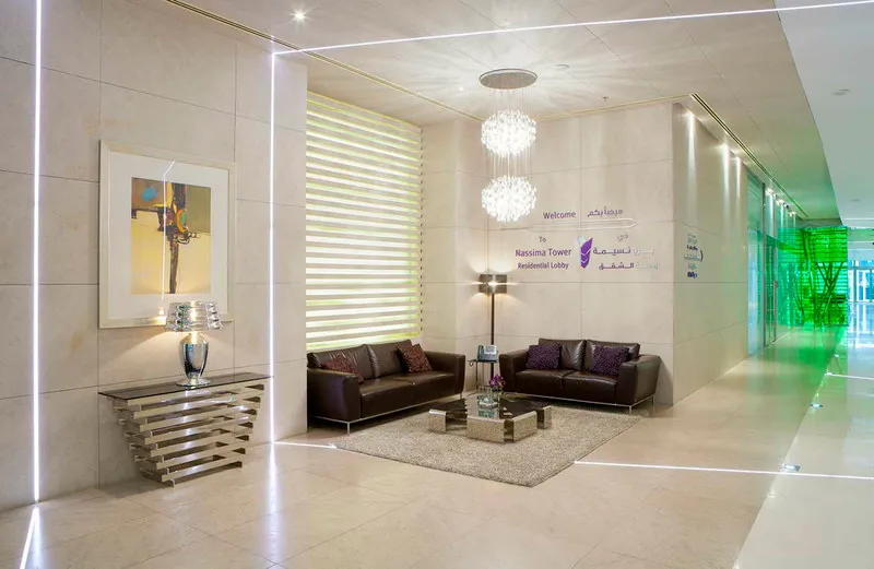 Lobby, Nassima Tower Hotel Apartments, Dubai