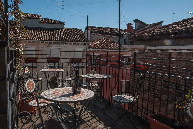 Terrace, Ca' San Trovaso, Venice