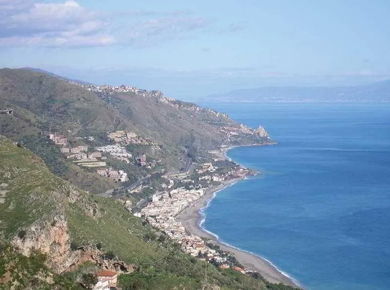 General view, Sole Castello, Taormina