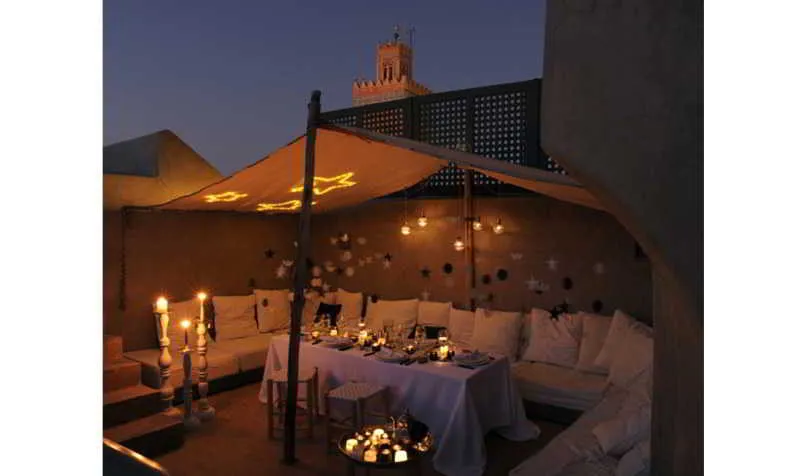 Terrace, Riad Awa, Marrakech