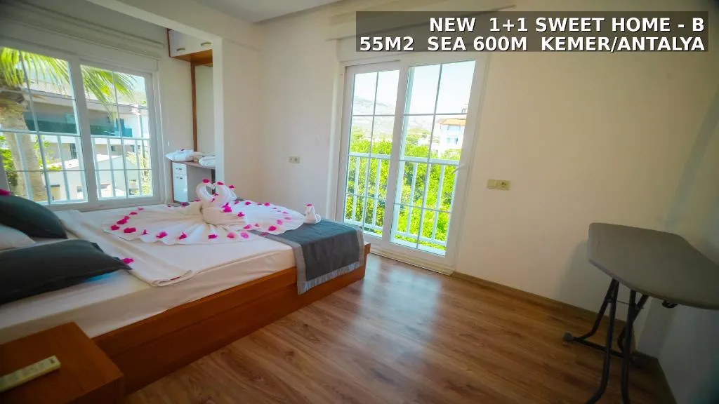 Room ONE BED Room, Kemer Sweet Home Apartments, Antalya
