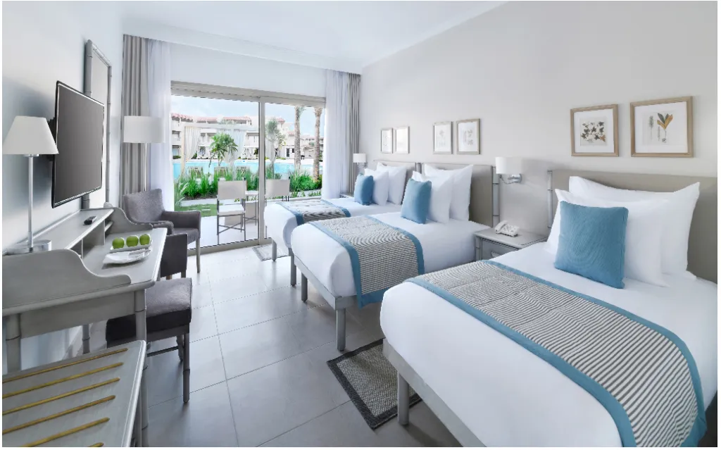 FAMILY ROOM DELUXE POOL VIEW Room, JAZ Elite Casa Del Mar Beach, Red Sea Riviera