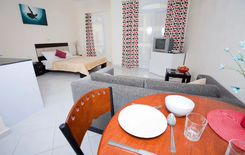 Room, Desert Pearl Apartments, Red Sea Riviera