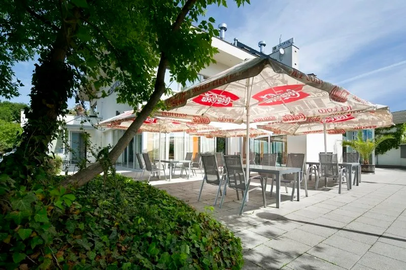 Terrace, Michael Hotel Prague, Prague