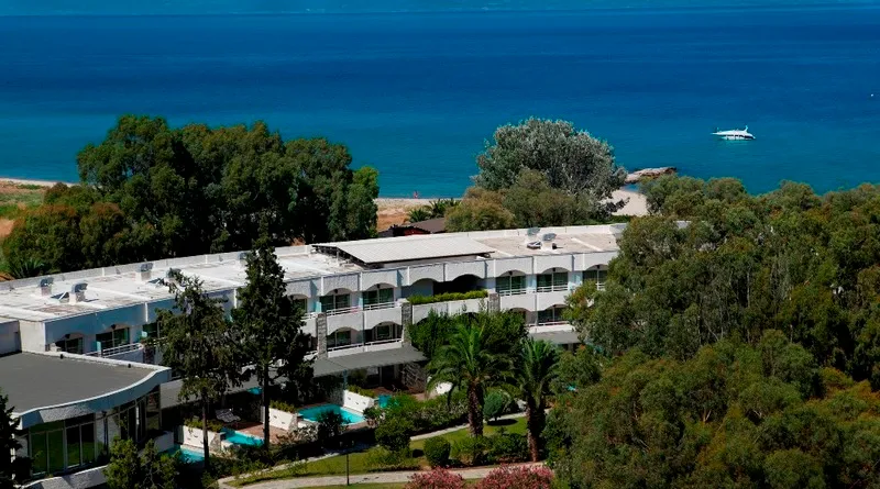 General view, Theophano Imperial Palace, Halkidiki