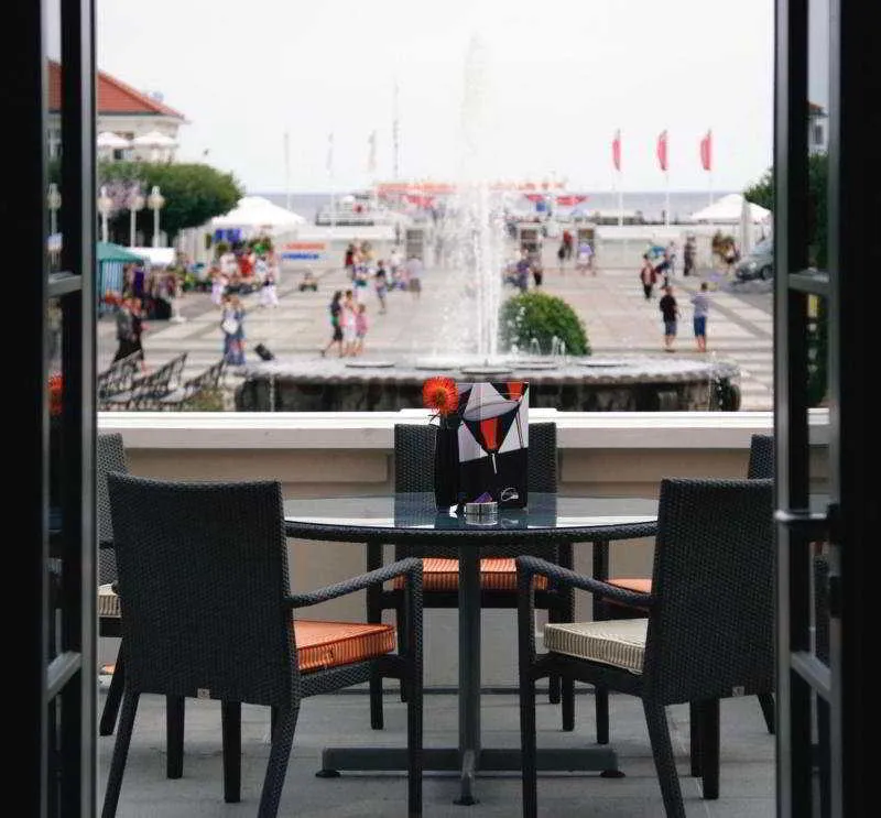 Terrace, Sheraton Sopot, Gdansk
