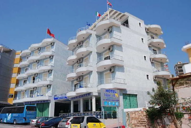 General view, Blue Sky Hotel, Southern Albania