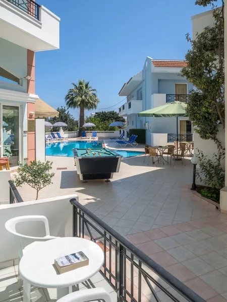 Terrace, Athena Apartments, Crete