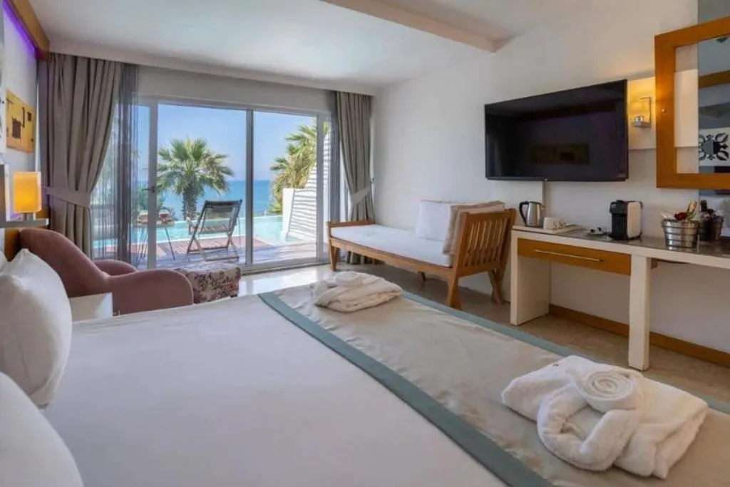 DOUBLE SINGLE USE SEA VIEW Room, Flora Garden Beach Side, Antalya