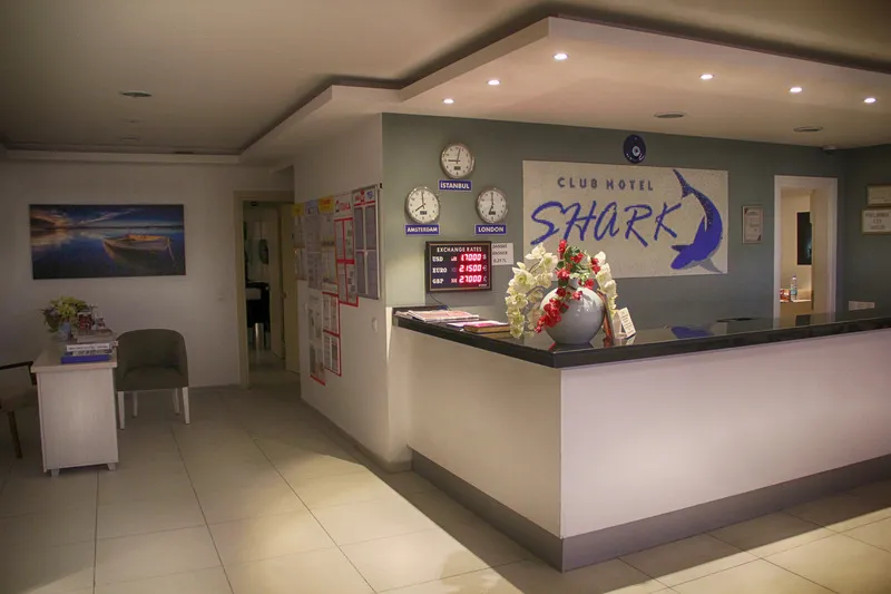 Lobby, Club Hotel Shark, Bodrum