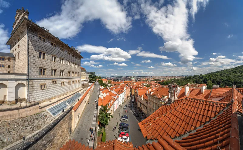 General view, Golden Star, Prague