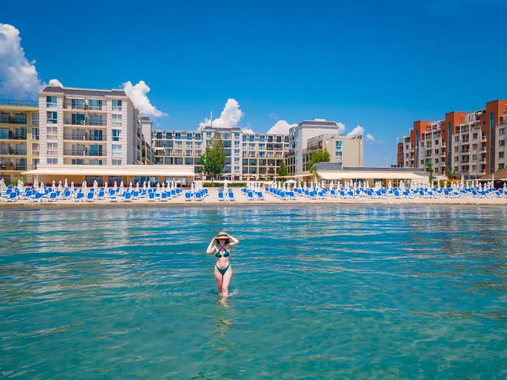 Beach, Festa Pomorie Resort, Bourgas