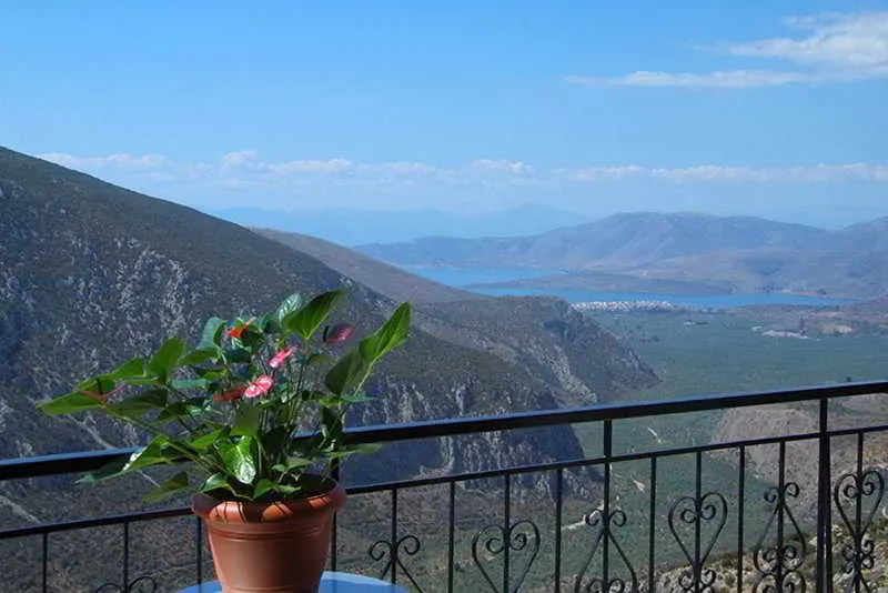 Terrace, Acropole Delphi hotel, Athens