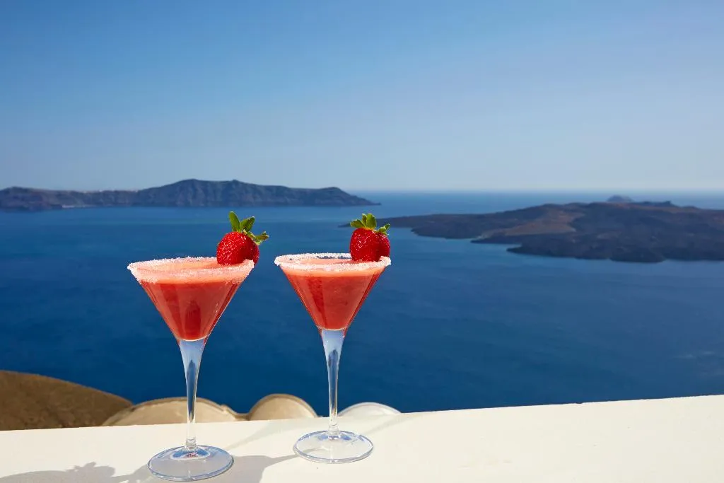 General view, Caldera's Bliss Suites, Santorini