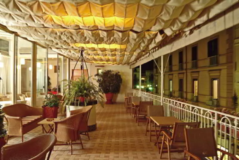 Terrace, Hotel Del Corso Sorrento, Naples