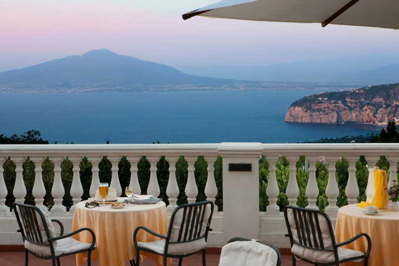 Terrace, Hotel Jaccarino, Naples