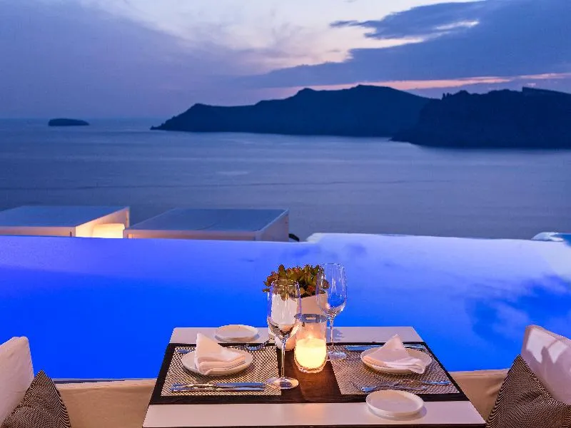 Restaurant, Katikies Santorini - Gea House The Leading Hotels, Santorini