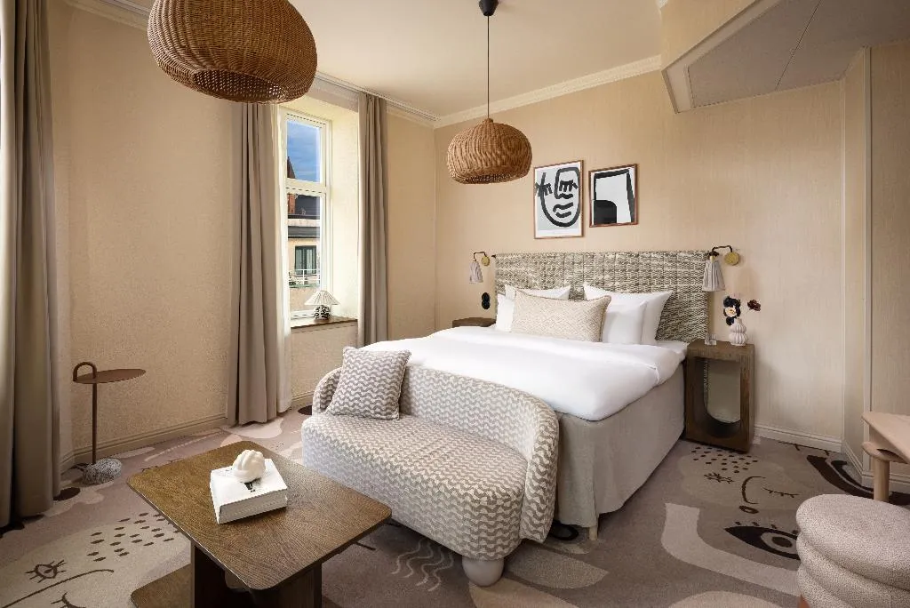 JUNIOR SUITE KING SIZE BED Room, NH Copenhagen Grand Joanne, Copenhagen