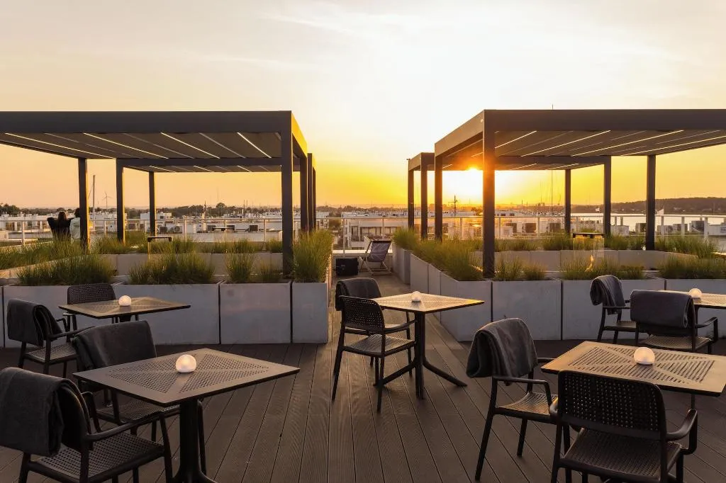 Terrace, Grano Hotel Solmarina & Apartments - SPA&Wellness, Gdansk