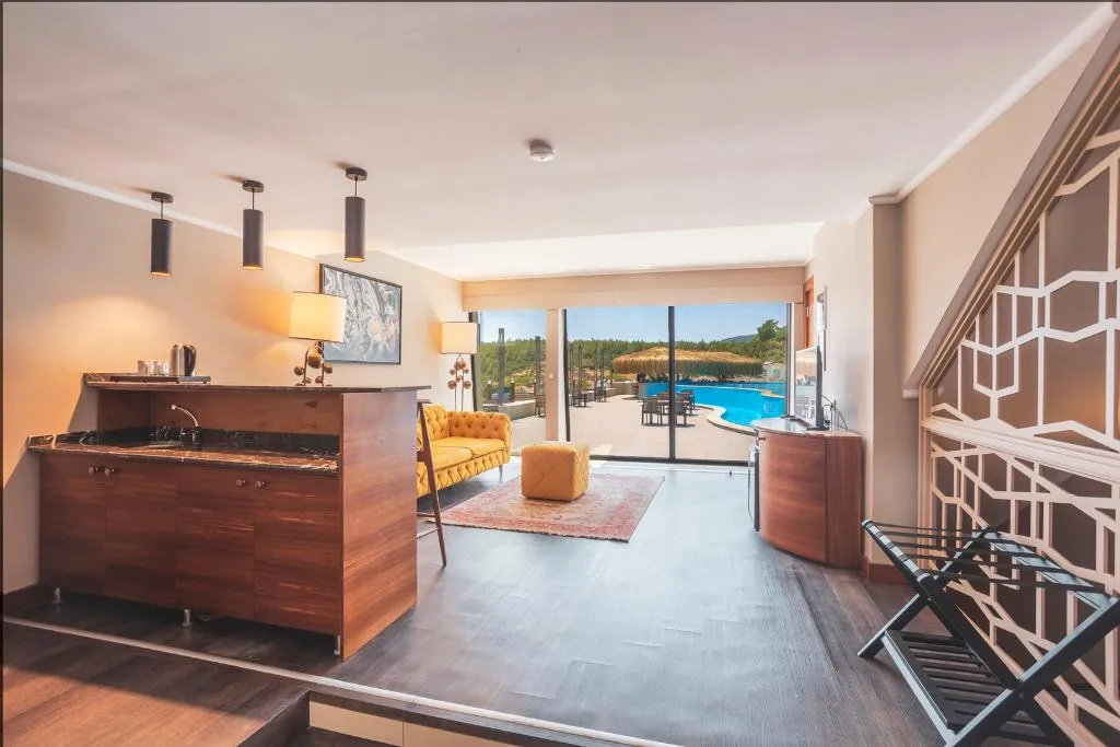 SUITE KING SIZE BED Room, Orka Cove Penthouse & Suite, Dalaman