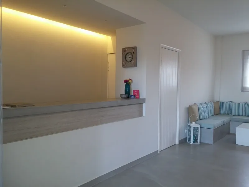 Lobby, Brothers Hotel, Santorini