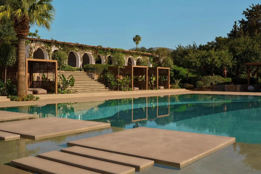 General view, Minos Beach Art Hotel, a Member of Design Hotels, Crete