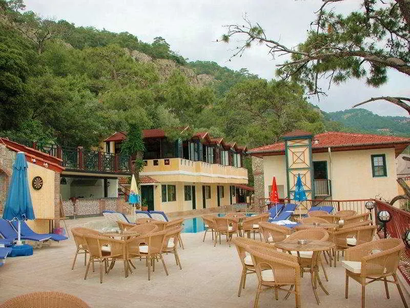 Terrace, Belle Vue Hotel, Dalaman
