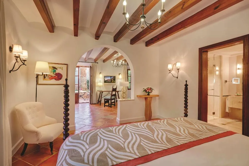 JUNIOR SUITE QUEEN SIZE BED Room, La Residencia, A Belmond Hotel, Mallorca, Majorca