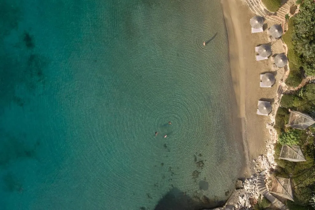 General view, Minos Beach Art Hotel, a Member of Design Hotels, Crete